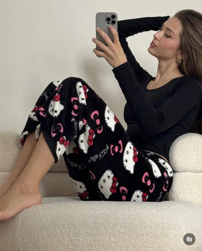 Pantalon Pyjama Femme Hello Kitty Ultra Doux