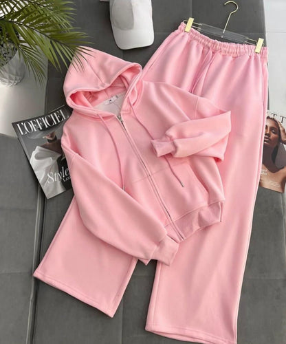 Ensemble Femme Casual Hoodie & Pantalon Large