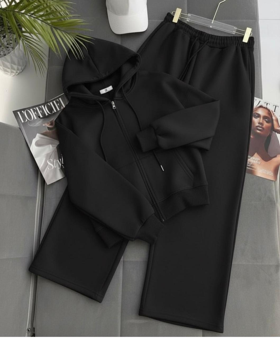 Ensemble Femme Casual Hoodie & Pantalon Large