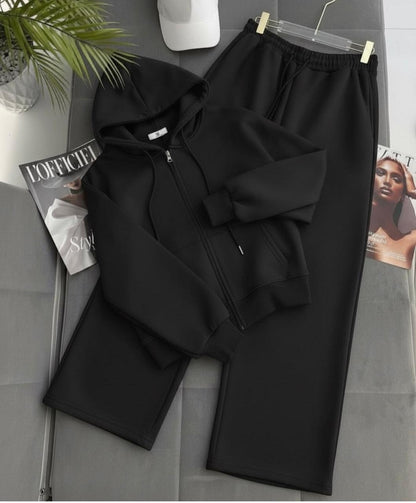 Ensemble Femme Casual Hoodie & Pantalon Large